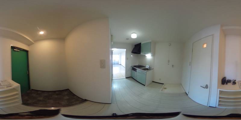 パノラマ画像玄関