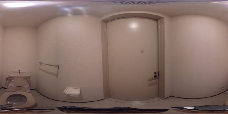 パノラマ画像トイレ