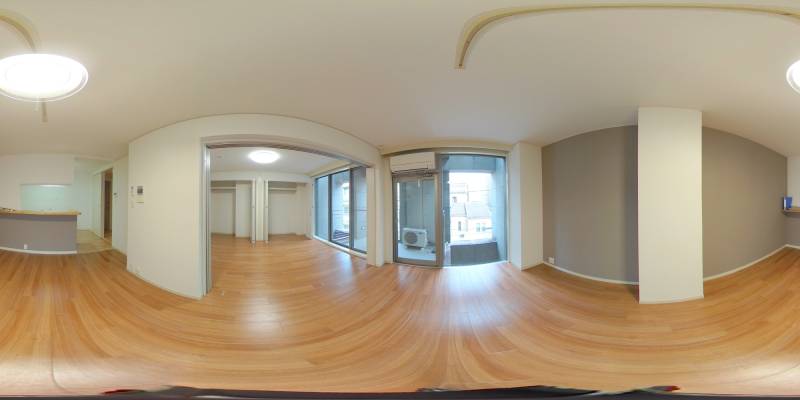 パノラマ画像リビング