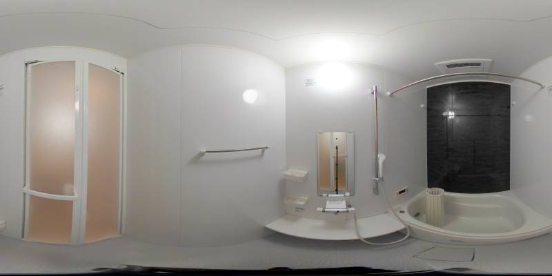 パノラマ画像バスルーム