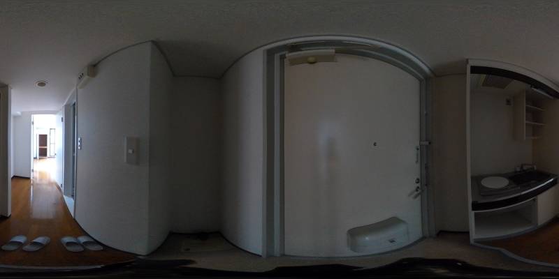 パノラマ画像玄関