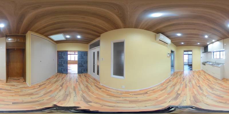 パノラマ画像リビング