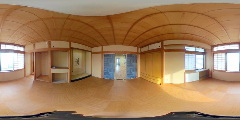 パノラマ画像洋室