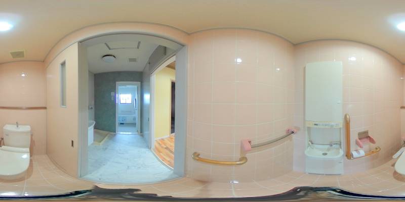 パノラマ画像トイレ