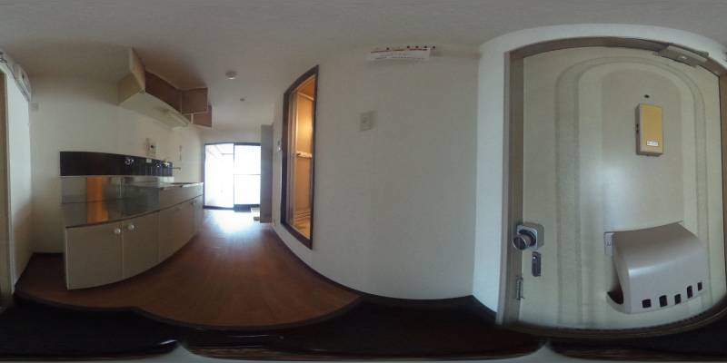 パノラマ画像玄関