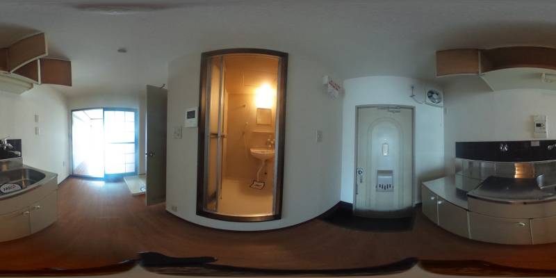 パノラマ画像キッチン