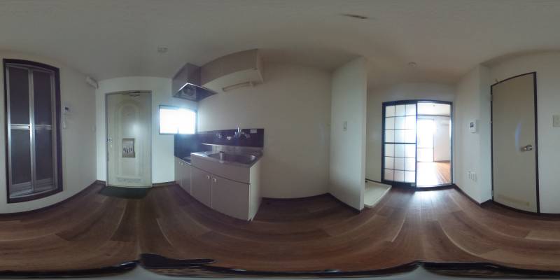 パノラマ画像キッチン