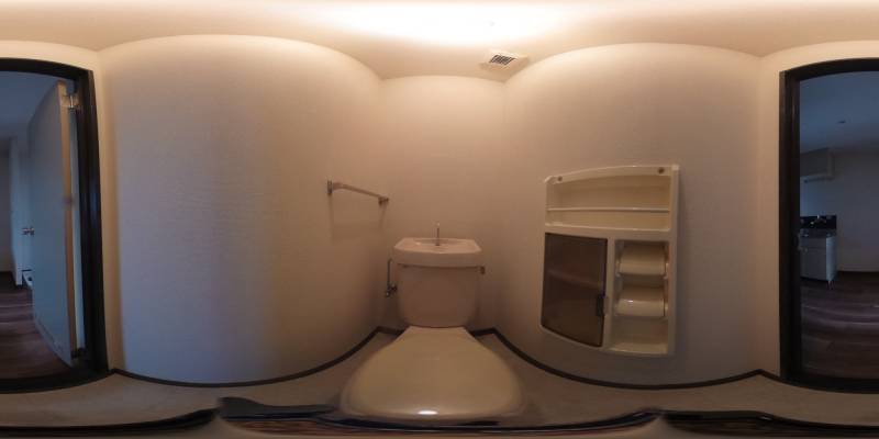 パノラマ画像トイレ
