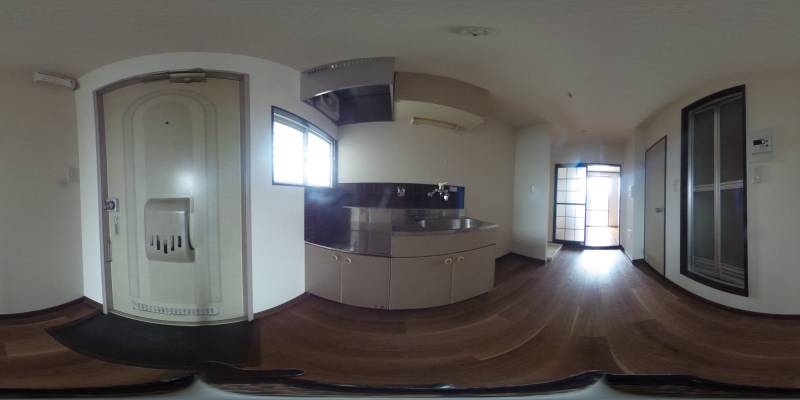 パノラマ画像玄関