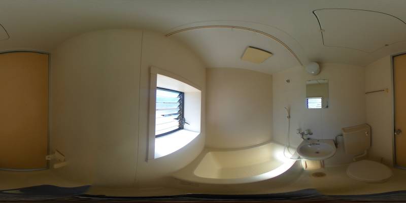 パノラマ画像バスルーム