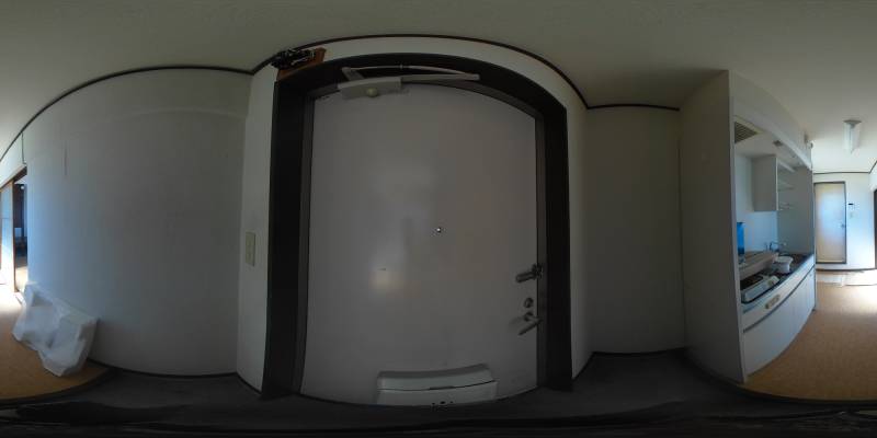 パノラマ画像玄関