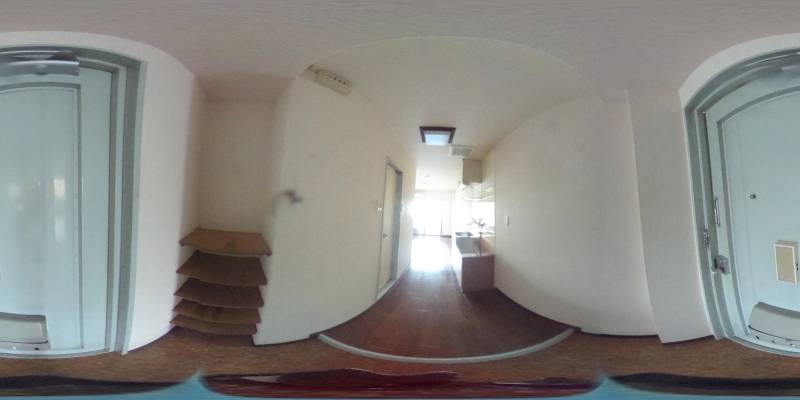 パノラマ画像玄関