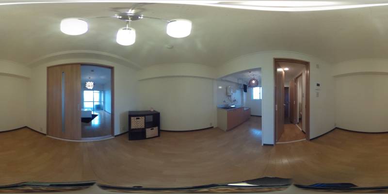 パノラマ画像洋室