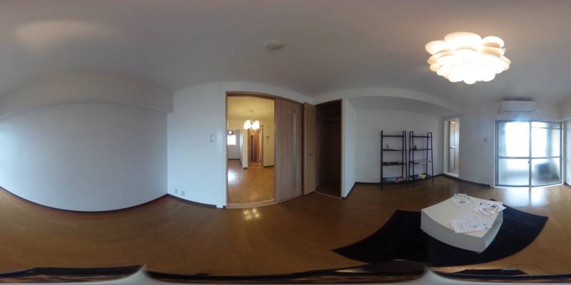 パノラマ画像洋室