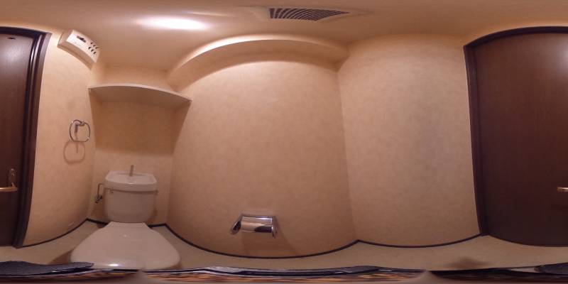 パノラマ画像トイレ