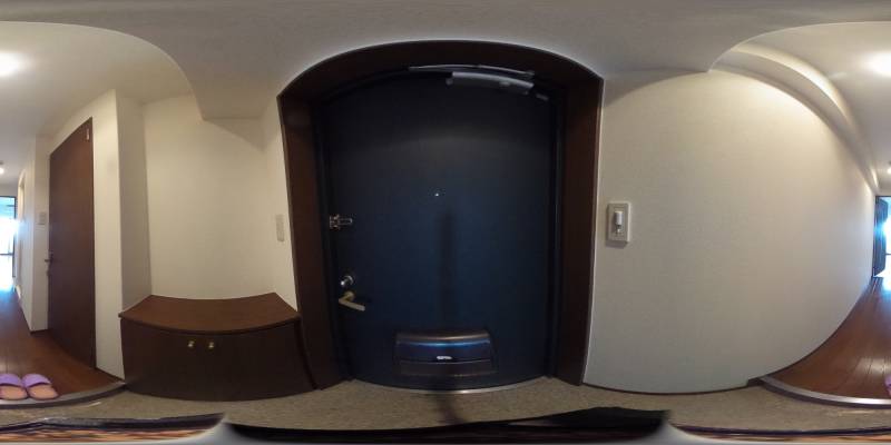 パノラマ画像玄関