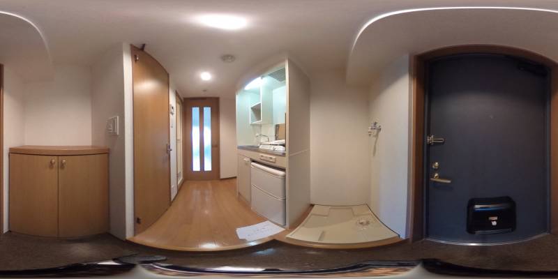 パノラマ画像洗面所