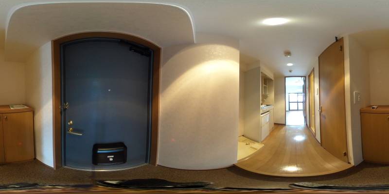 パノラマ画像玄関