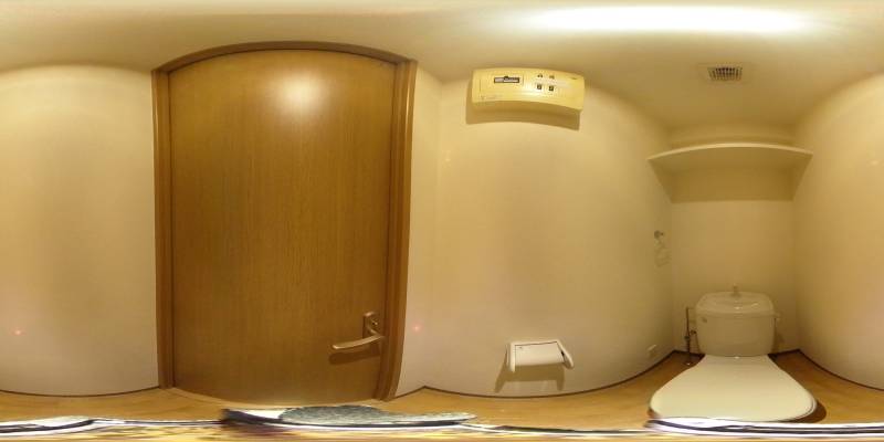 パノラマ画像トイレ