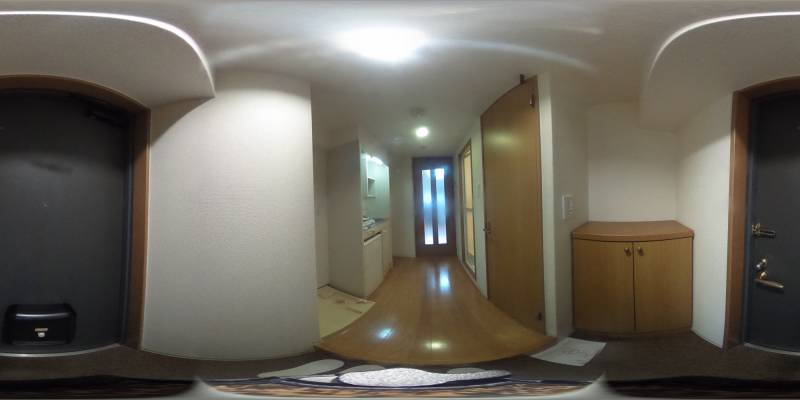 パノラマ画像玄関