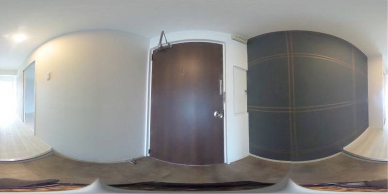 パノラマ画像玄関