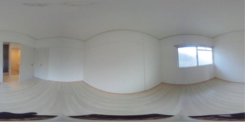 パノラマ画像洋室