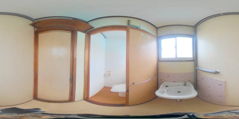 パノラマ画像洗面所