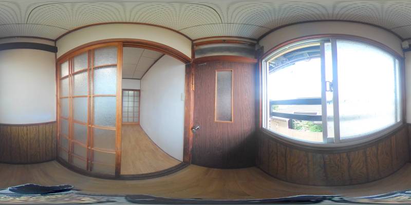 パノラマ画像玄関