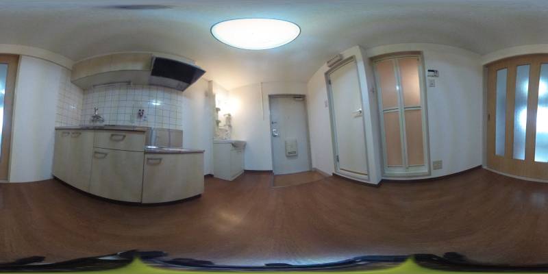 パノラマ画像キッチン