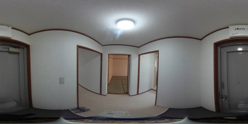 パノラマ画像玄関