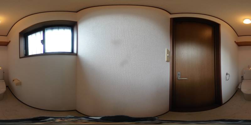 パノラマ画像トイレ