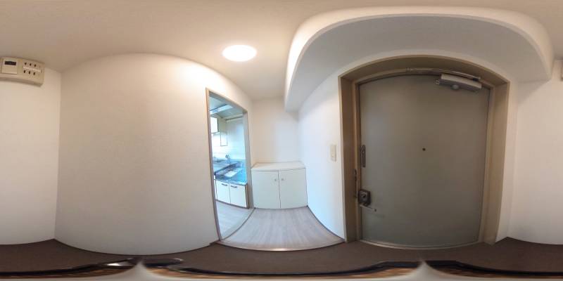 パノラマ画像玄関