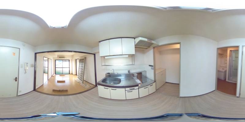 パノラマ画像キッチン
