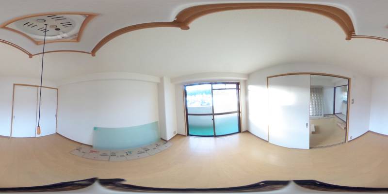 パノラマ画像洋室