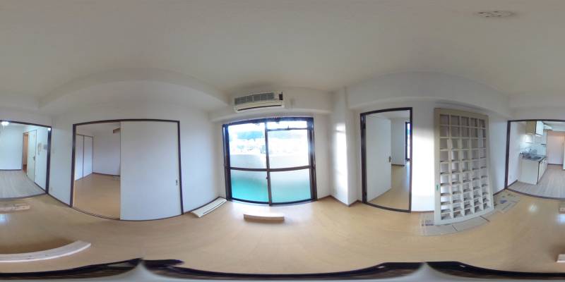 パノラマ画像リビング