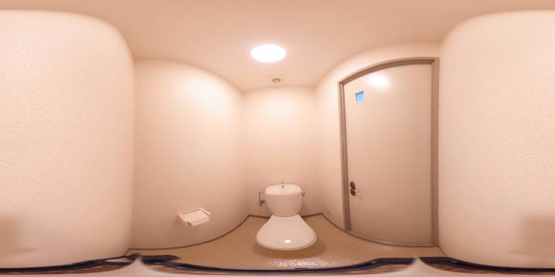 パノラマ画像トイレ