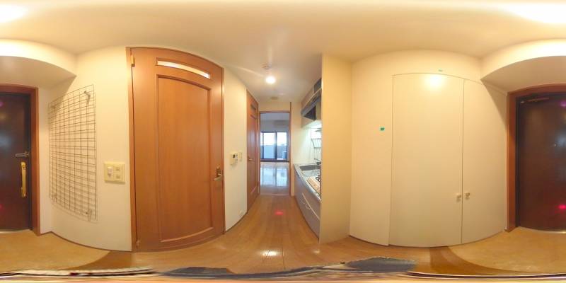 パノラマ画像玄関