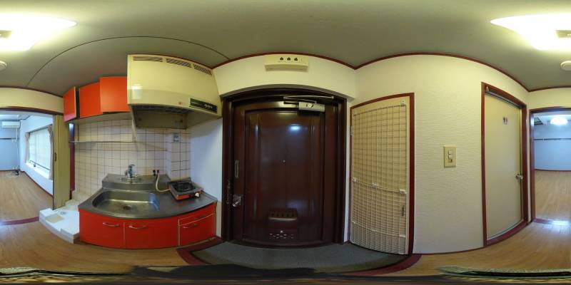 パノラマ画像玄関