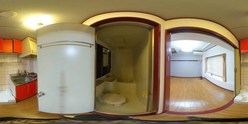 パノラマ画像トイレ