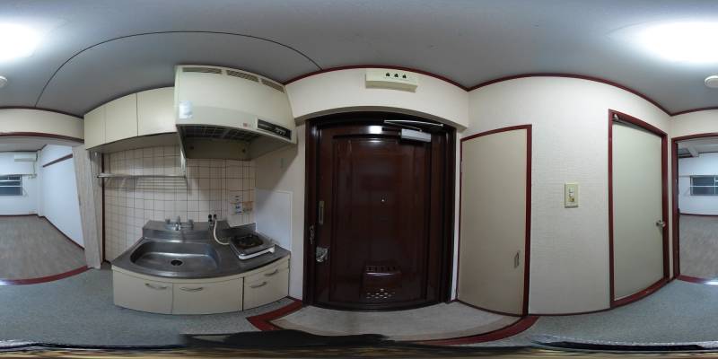 パノラマ画像玄関