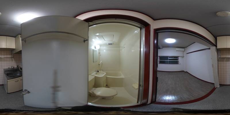 パノラマ画像トイレ