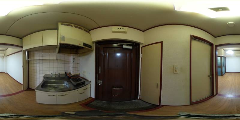 パノラマ画像玄関