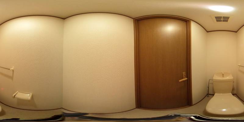 パノラマ画像トイレ
