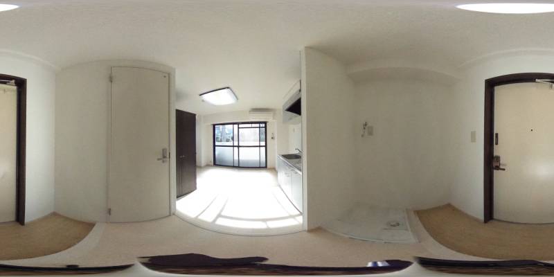 パノラマ画像玄関