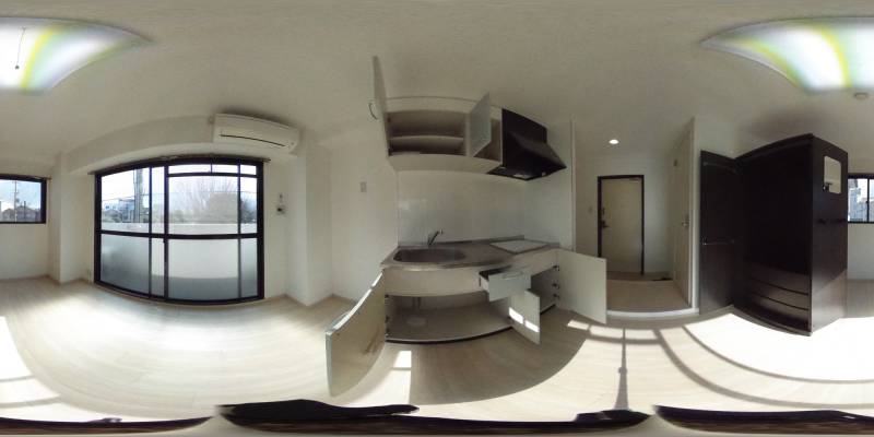 パノラマ画像洋室