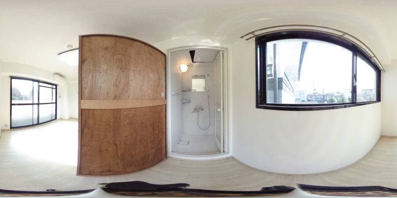 パノラマ画像バスルーム