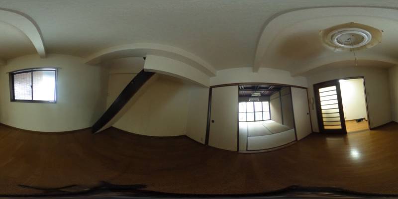 パノラマ画像洋室