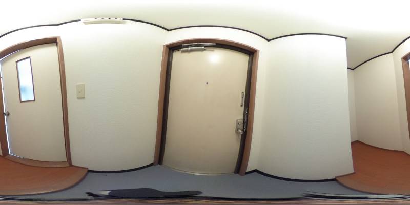 パノラマ画像玄関