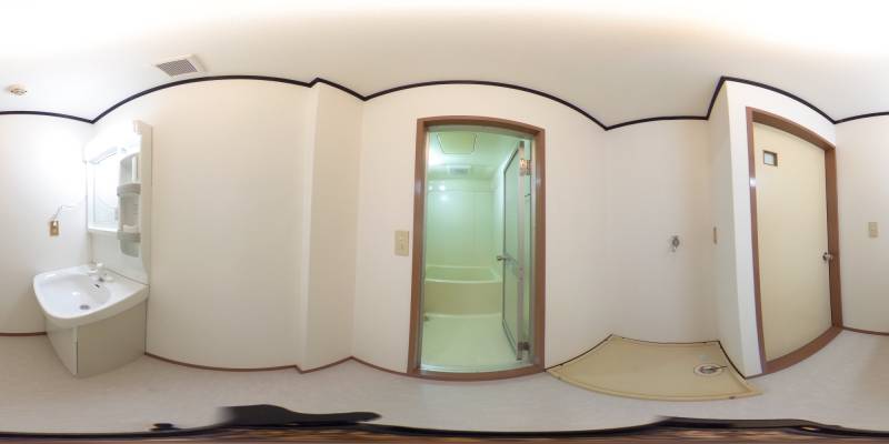 パノラマ画像洗面所