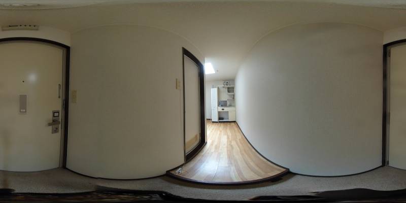 パノラマ画像玄関